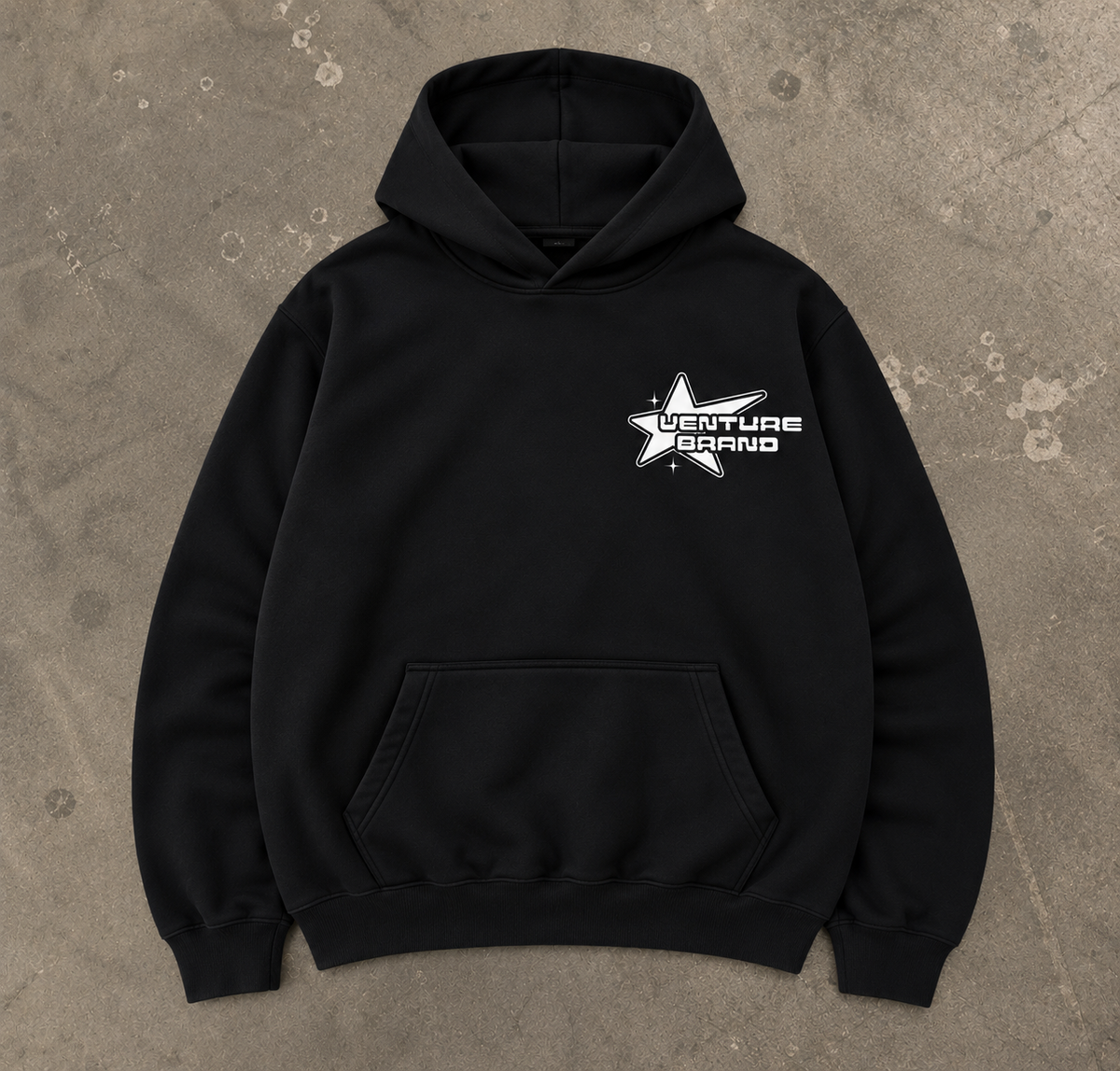 Venture Hoodie-Black
